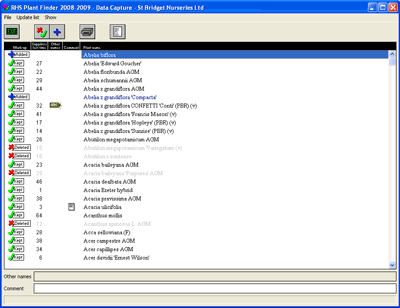 Custom Windows data capture application