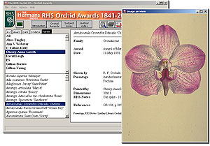 RHS Orchid CD screenshot