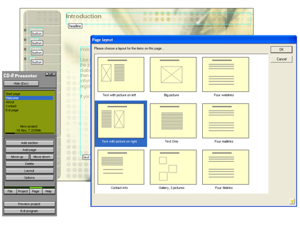 CD-R Presenter